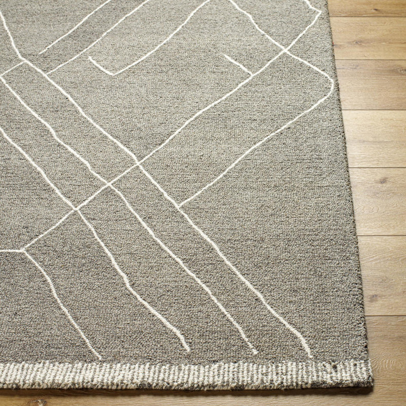 Joss & Main Peregrina Hand Tufted Wool Geometric Rug & Reviews Wayfair